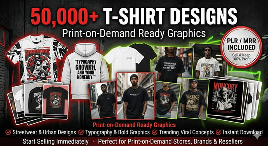 50 000 T-SHIRT DESIGNS